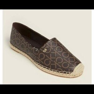calvin Klein Vez Monogram Espadrilles